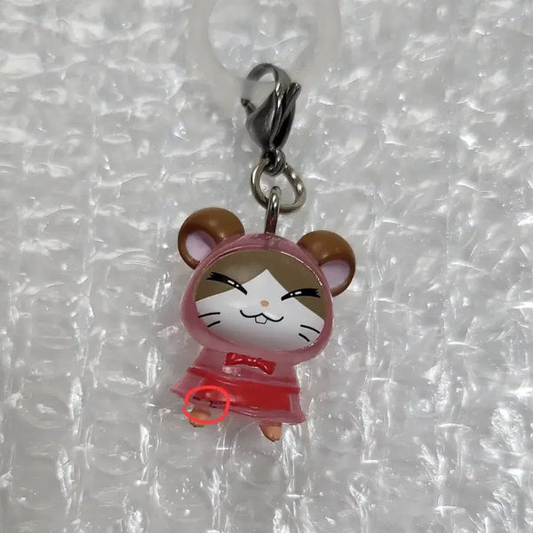 [BUNJANG] Hamtaro Mejirushi Atta Atta Gacha Keyring / 방가방가햄토리 메지루시 아따아따 가챠 키링