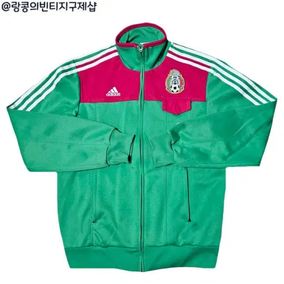 [BUNJANG] Adidas Mexico National Team Old School Jersey Jacket / 아디다스 올드스쿨 멕시코 국대 져지 자켓