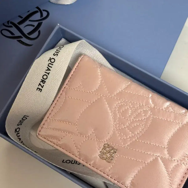 [BUNJANG] Louis Quatorze Card Wallet Pink / 루이까또즈 카드 지갑 핑크