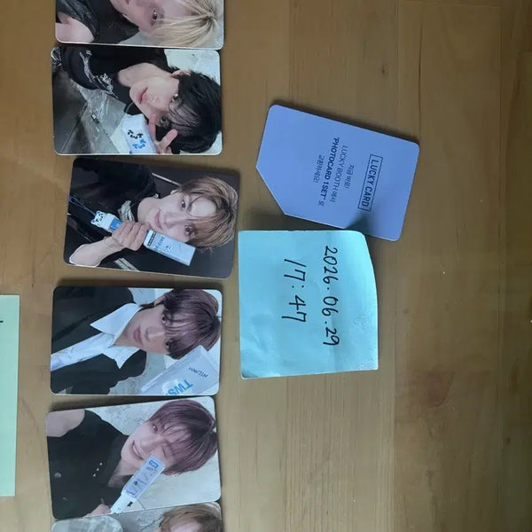 [BUNJANG] TWS Concert LUCKY DRAW Unit Photocard Bundle Set / 투어스 콘서트 사이존 럭키카드 유닛카드 일괄양도