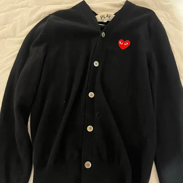[BUNJANG] Comme des Garçons Cardigan Black Size M / 꼼데가르송 가디건 M