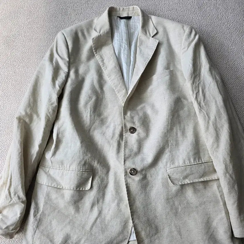[BUNJANG] Banana Republic Linen Blend Blazer / 바나나리퍼블릭 리넨 혼방 블레이저 44R 105-110