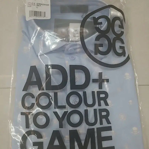 [BUNJANG] G/FORE Authentic Golf Shirt Sky Blue / G FORE(정품)골프셔츠 스카이