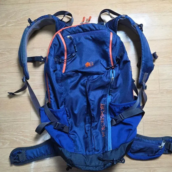 [BUNJANG] Kolon Sport 25L Hiking Backpack Navy Orange / 코오롱스포츠<25 L> 등산 가방 네이비 오렌지