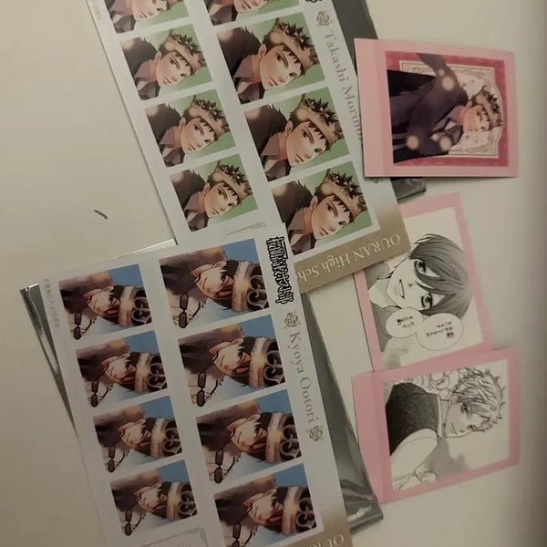 [BUNJANG] Ouran High School Host Club Tamaki Suoh Proof Photo Pashacards Bundle Set / 오란고교 타마키 모리 증명사진 파샤 일괄