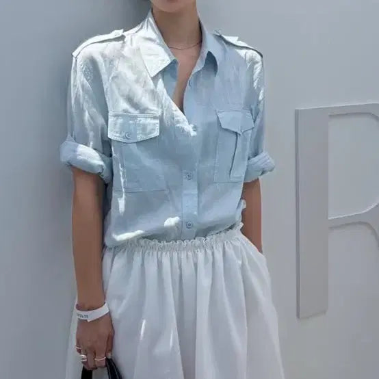 [BUNJANG] H.Mode Linen Shirt / 에이치모드 린넨셔츠