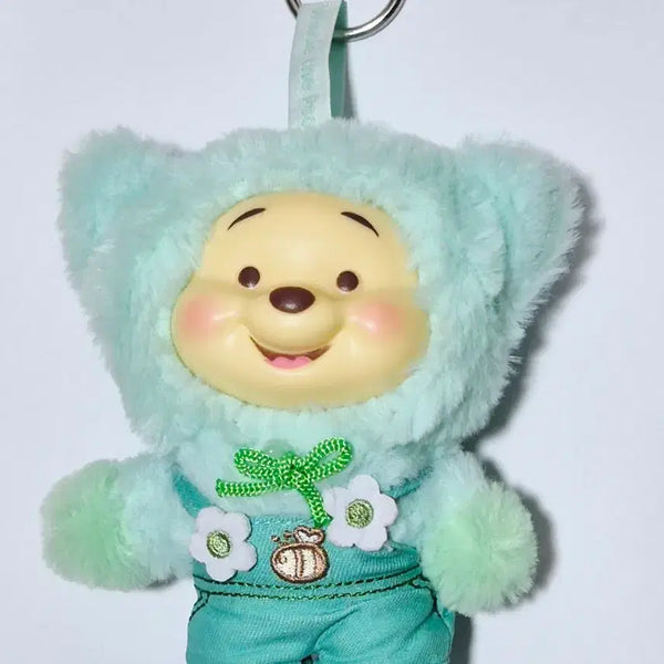 [BUNJANG] Winnie the Pooh Plush Keychain - Green / (새상품) 곰돌이 푸 인형 키링 연  초록새