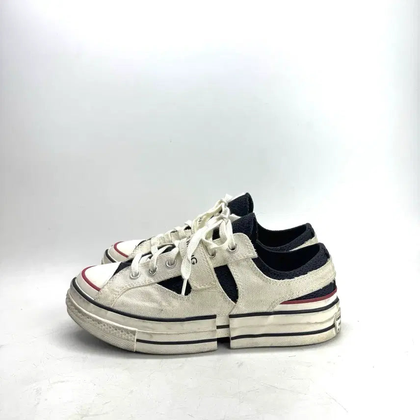 [BUNJANG] Converse x Feng Chen Wang Chuck 70 Low Two-in-One Egret / 255) 컨버스 x 펑첸왕 척 70 로우 투인원 에그렛