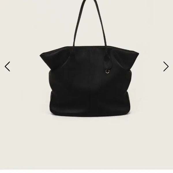 [BUNJANG] Siena Leather House Shopper Bag Black / 시에나레더하우스 쇼퍼백 블랙