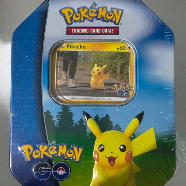 [BUNJANG] Pokemon GO North America Tin Pikachu Promo Card / 북미 포켓몬GO 틴 팝니다.