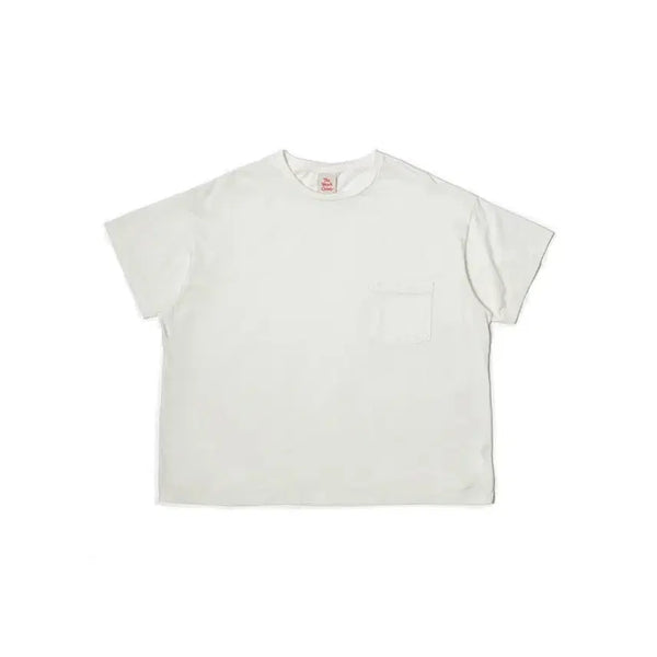 [BUNJANG] Rug Cose Blank Pocket T-Shirt White / [1]뤡코즈 블랭크 포켓티