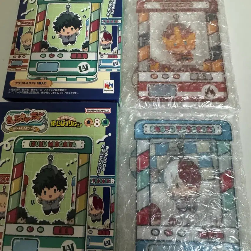 [BUNJANG] My Hero Academia Charactor Catcher Shoto & Endeavor Bundle Set / 나히아 히로아카 캬라캐쳐 쇼토 엔데버 일괄