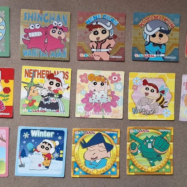 [BUNJANG] Crayon Shin-chan Choco-bi Stickers / 짱구 초코비 스티커 띠부씰