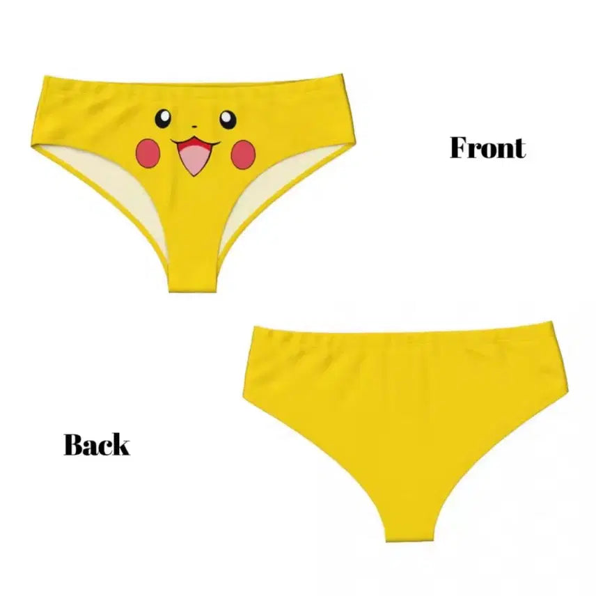 [BUNJANG] Pikachu "Pikachu Face" Underwear / 포켓몬 피카츄 팬티