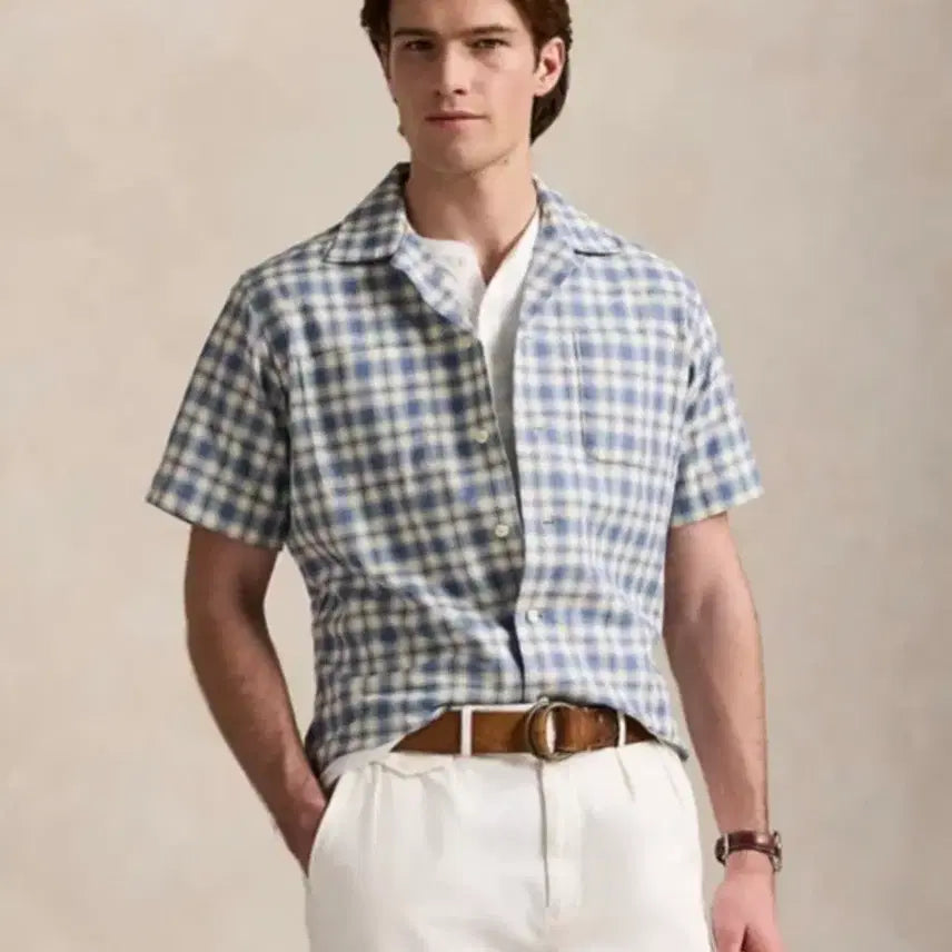 [BUNJANG] Polo Ralph Lauren Classic Fit Plaid Camp Work Shirt XL / 폴로 클래식핏 플레드 캠프 워크 셔츠 / XL