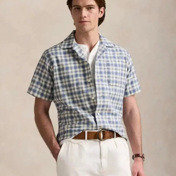 [BUNJANG] Polo Ralph Lauren Classic Fit Plaid Camp Work Shirt XL / 폴로 클래식핏 플레드 캠프 워크 셔츠 / XL