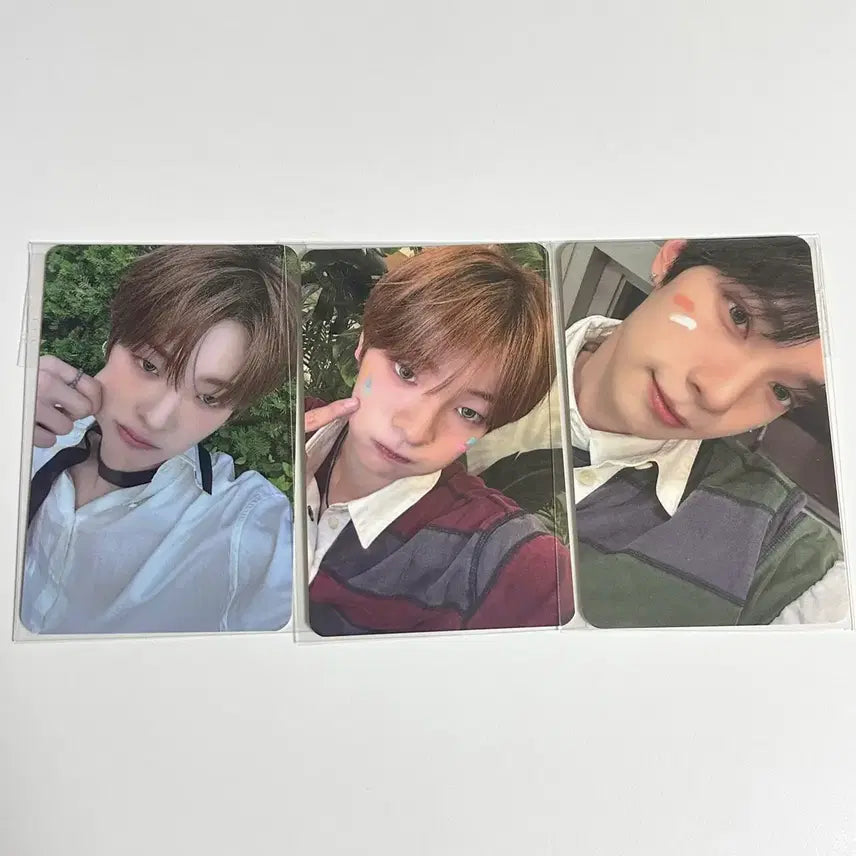 [BUNJANG] Flareu Choi Ripwoo Kang Woojin Fanmeeting POB Photocard / 플레어유 flareu 최립우 강우진 팬밋업 미공포 포카 양도 판매