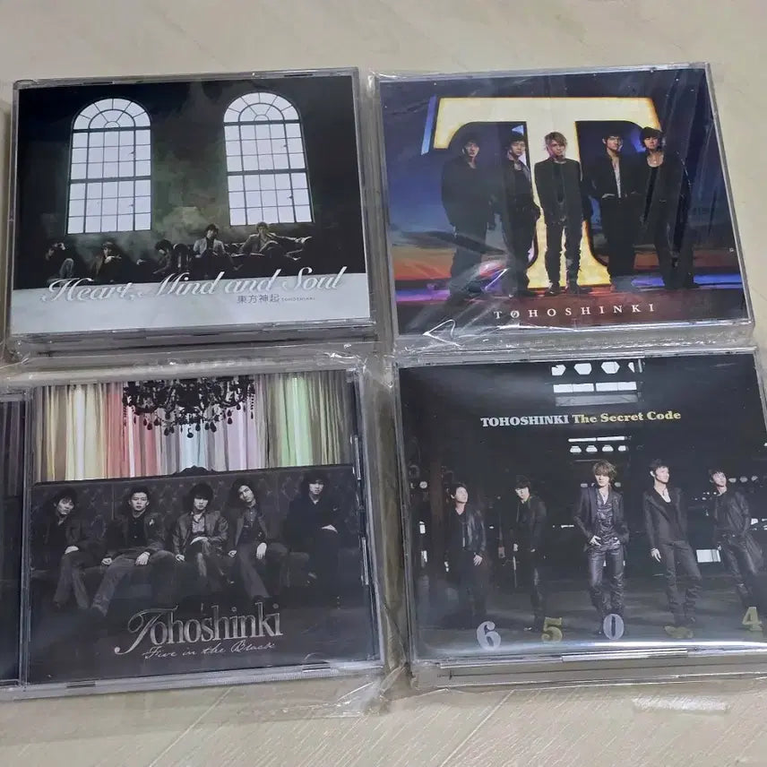 [BUNJANG] TVXQ! Japanese Regular Albums 1-4 Bundle Set (CD+DVD) / 동방신기 일본정규 풀셋 CD+DVD ver. 구동방
