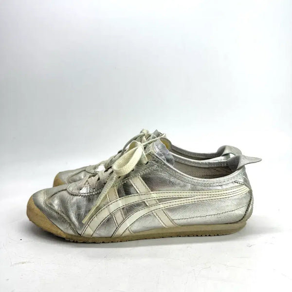 [BUNJANG] Onitsuka Tiger Mexico 66 White Silver / 245) 오니츠카타이거 멕시코66 화이트실버