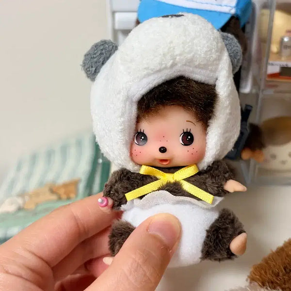[BUNJANG] Monchhichi Panda Plush Toy / 판다 베이비 몬치치(더이상 가격 인하 x)