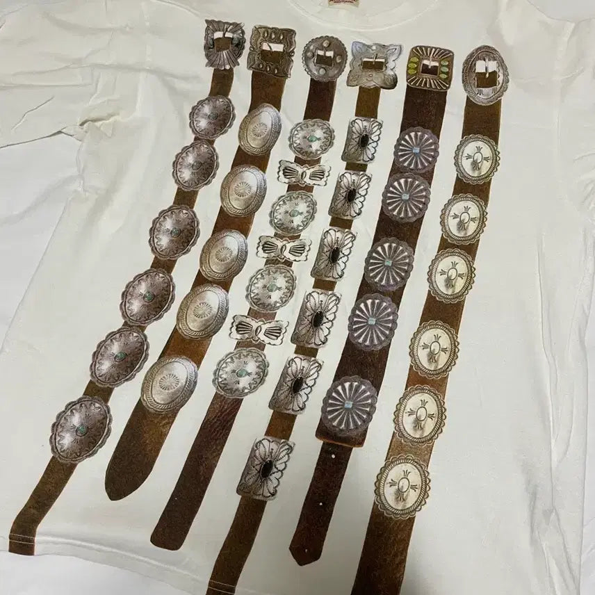 [BUNJANG] Capital 20 Crew T-Shirt White / [M] 캐피탈 20 크루 티셔츠 화이트
