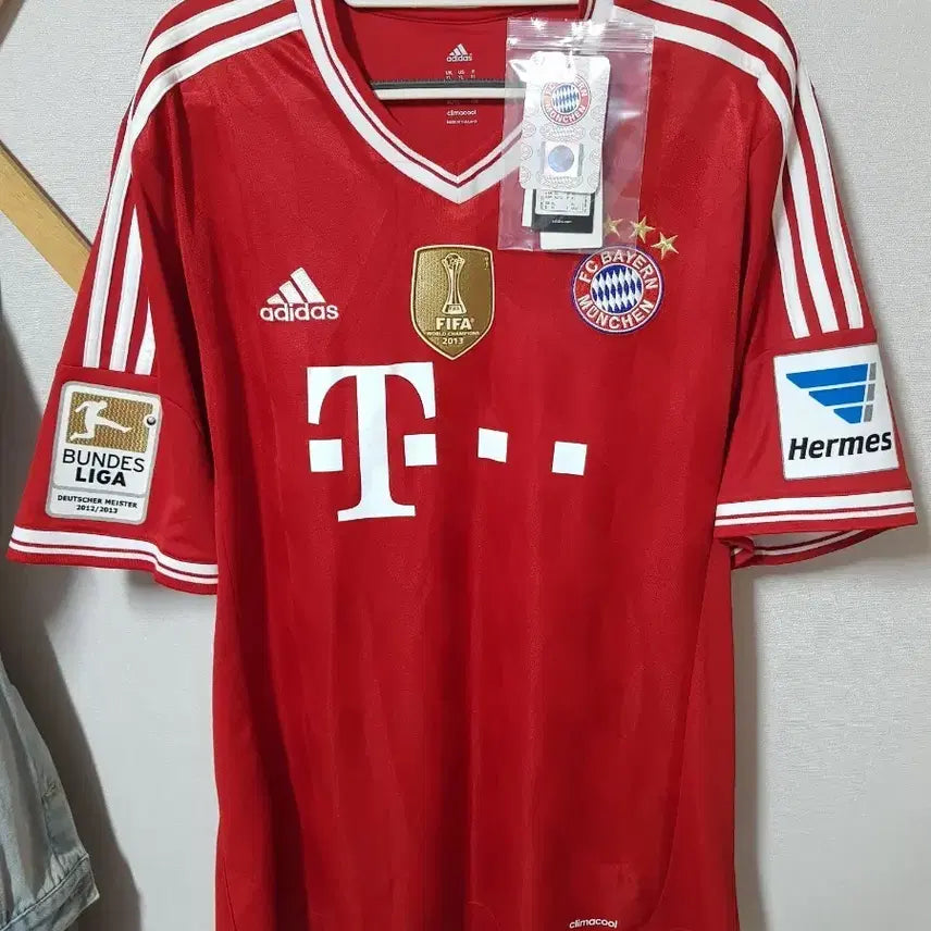 [BUNJANG] Bayern Munich 13/14 Götze Official League Full-Marking Home Jersey (XL, New) / [해외XL] 13 14 바이에른 뭔헨 홈 괴체 오피셜 리그 풀마킹 새상품