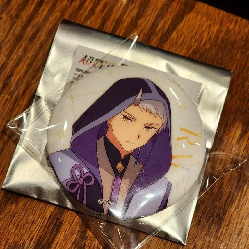 [BUNJANG] Kaguya-hime Black Onyx Rai Badge / 초카구야히메 가구야공주 블랙 오닉스 라이 뱃지