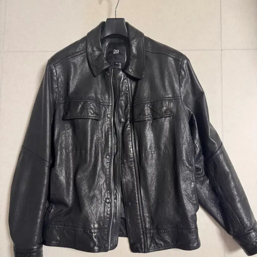 [BUNJANG] Ziozia Leather Lambskin Jacket Size 105 / 지오송지오 레더 램스킨 자켓 105