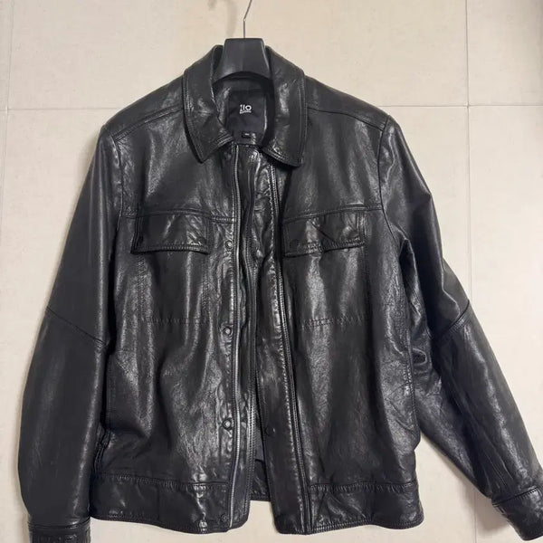 [BUNJANG] Ziozia Leather Lambskin Jacket Size 105 / 지오송지오 레더 램스킨 자켓 105