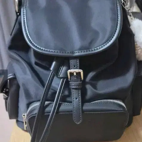 [BUNJANG] Spao Nylon Multi-Pocket Backpack Shoulder Bag / 슈펜 나일론 백팩, 숄더백