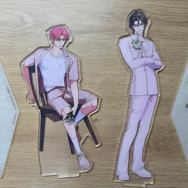 [BUNJANG] Debumok 34 Part Taiwan Edition Cha Yujin Kim Raebin Acrylic Stand / 데못죽 대만판 34부 차유진김래빈 아크릴스탠드