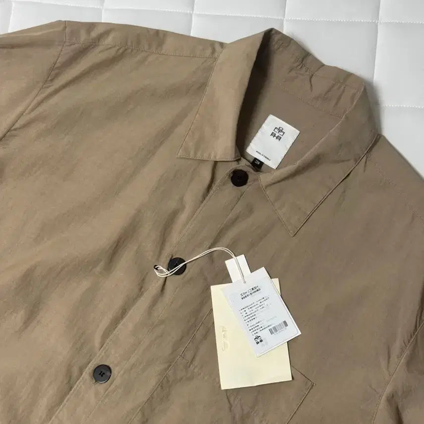 [BUNJANG] Polite Ru 1/2 Tenko Shirt Beige / [3] 폴리테루 1/2 텐코 셔츠 베이지