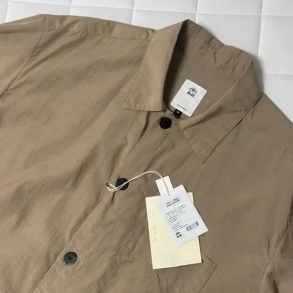 [BUNJANG] Polite Ru 1/2 Tenko Shirt Beige / [3] 폴리테루 1/2 텐코 셔츠 베이지