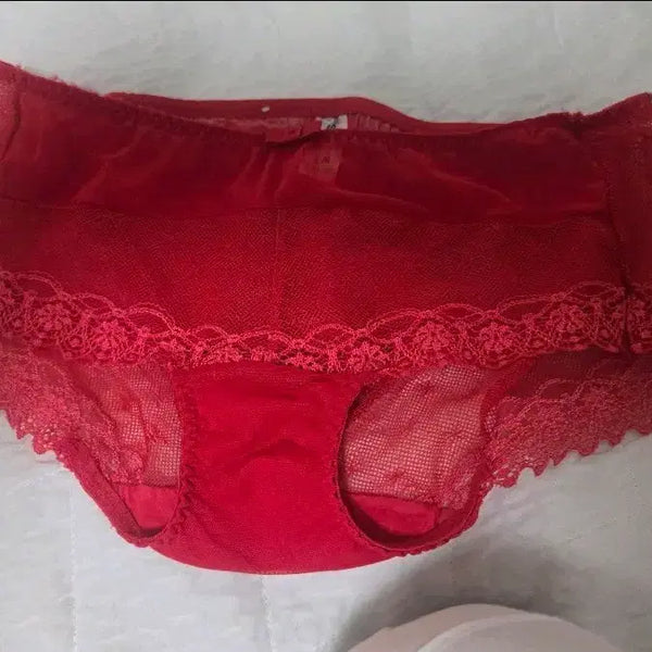 [BUNJANG] SOLVE Red Lace Lingerie / 빨간색 레이스 란제리.솔브