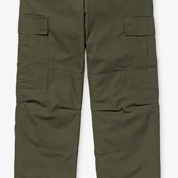 [BUNJANG] Carhartt WIP Regular Cargo Pants Columbia Olive (Size 33) / [칼하트 WIP] 레귤러 카고팬츠 콜롬비아 올리브 (33사이즈)