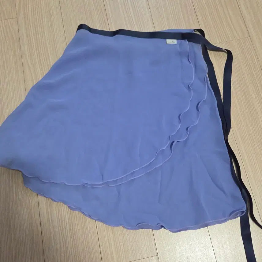 [BUNJANG] Messiah Ballet Chiffon Wrap Skirt Lavender / 메시아 발레 쉬폰 스커트