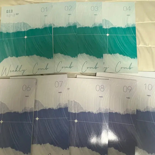 [BUNJANG] Sidae Injae Park Jong-min QED Wicom Math Study Books (10 Volumes) / 2027 시대인재 수학 박종민 qed 위콤 10권