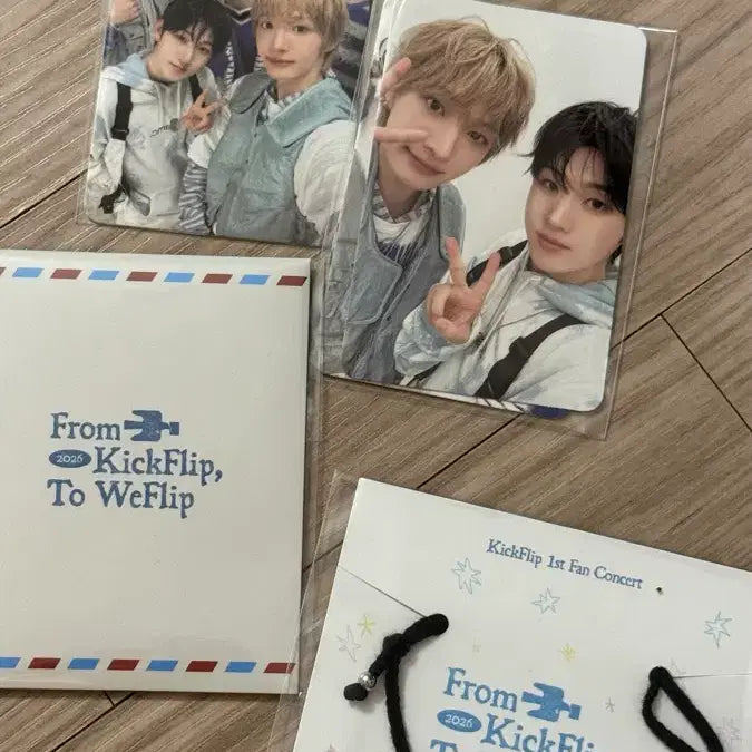 [BUNJANG] Kickflip Seoul Concert WeFlippZone Group Photocard, Unit Photocard, Bracelet, Proof Photo Set / 킥플립 서울콘 위플립존 양도