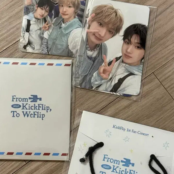 [BUNJANG] Kickflip Seoul Concert WeFlippZone Group Photocard, Unit Photocard, Bracelet, Proof Photo Set / 킥플립 서울콘 위플립존 양도