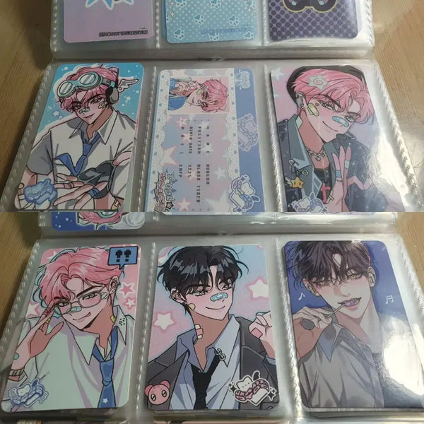 [BUNJANG] Maengsu Shop Lee Poo Photocard & Pin Button Bundle Set / 급처) 맹수상점 이푸님 포카 핀버튼 양도
