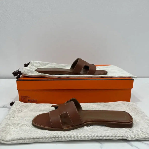 [BUNJANG] Hermes Oran Sandals Size 36.5 / {36.5 Size} 에르메스 오란 샌들