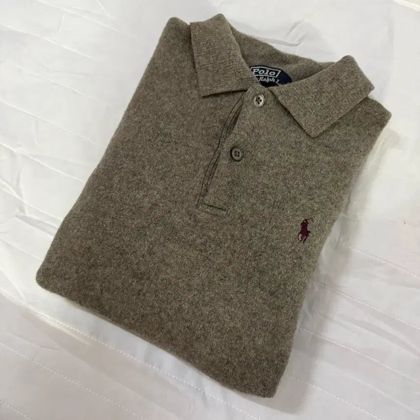 [BUNJANG] Polo Knit Sweater Women's Size 105 / 폴로 니트