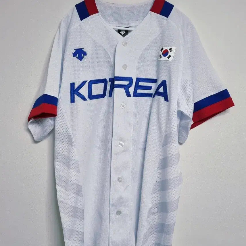 [BUNJANG] Descente Korea Baseball National Team Uniform - Han Hyun-hee #63 / 야구 국가대표 유니폼
