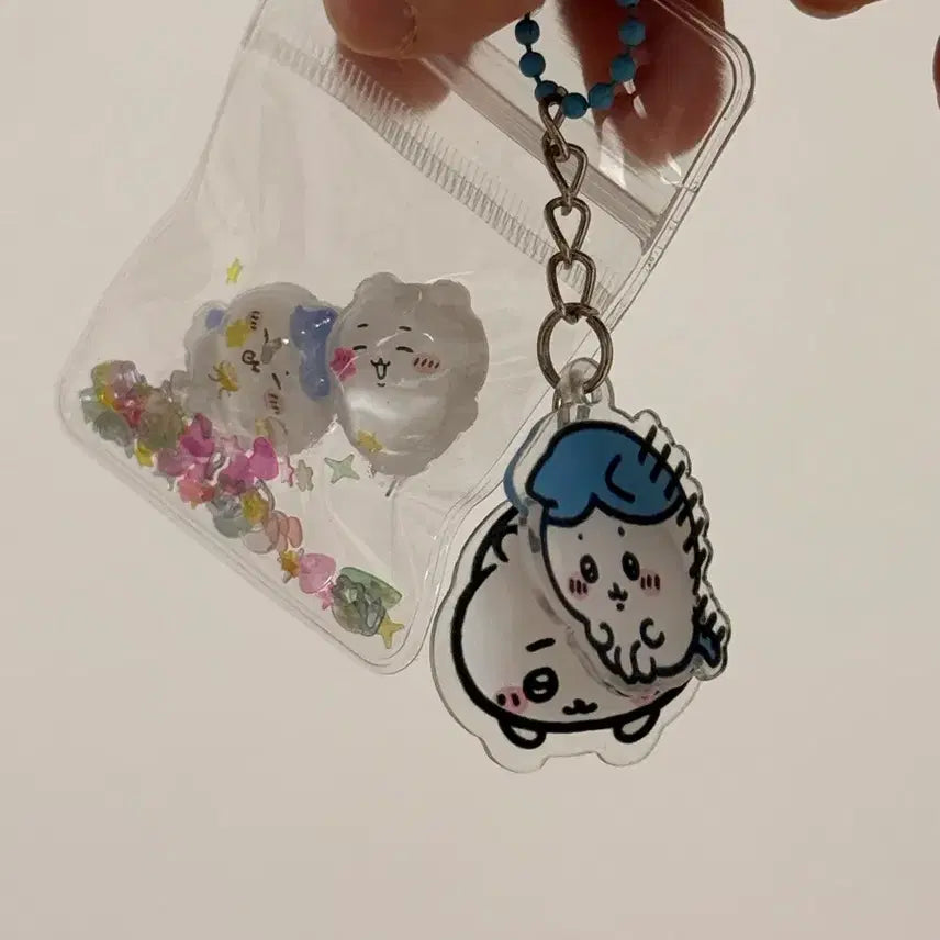 [BUNJANG] Hachiware Chiikawa Keychain / 하치와레 치이카와 키링 먼작귀