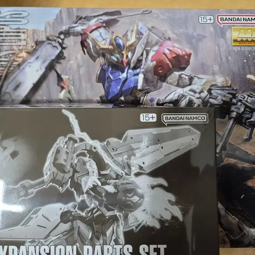 [BUNJANG] Bandai Metal Grade (MG) Barbatos Lupus + Expansion Parts Set Gundam Plastic Model Kit / mg 발바토스 루프스 + 확장 부품 세트 건담 프라모델 건프라
