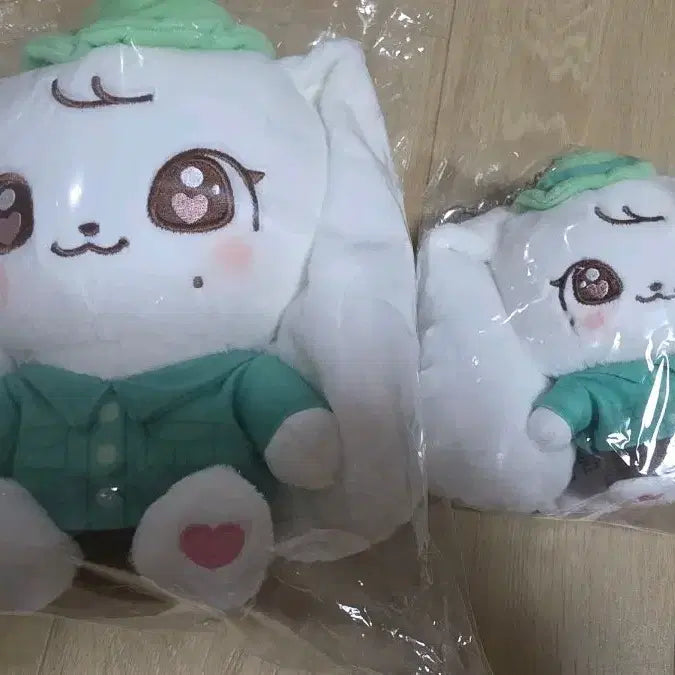 [BUNJANG] MINIVE Cherry Cast Plush 01, 02 Photocard Set / 미니브 체리 캐스트 플러시 01,02 7만구매포카 세트