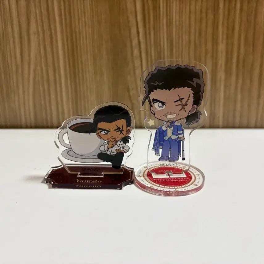 [BUNJANG] Detective Conan Animate Cafe Yamato Kansuke Acrylic Stand / 명탐정 코난 애니메이트 카페 야마토 칸스케 아크릴 스탠드