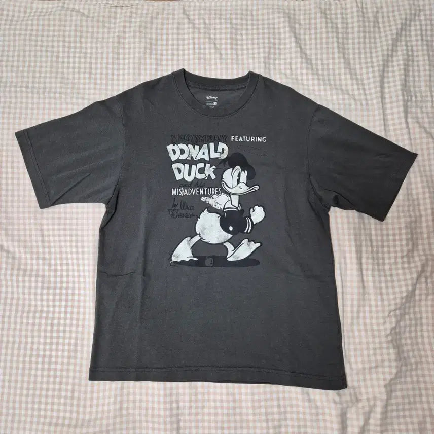 [BUNJANG] TOPTEN Disney Donald Duck Short Sleeve T-Shirt / 탑텐 디즈니 도널드덕 반팔 티셔츠
