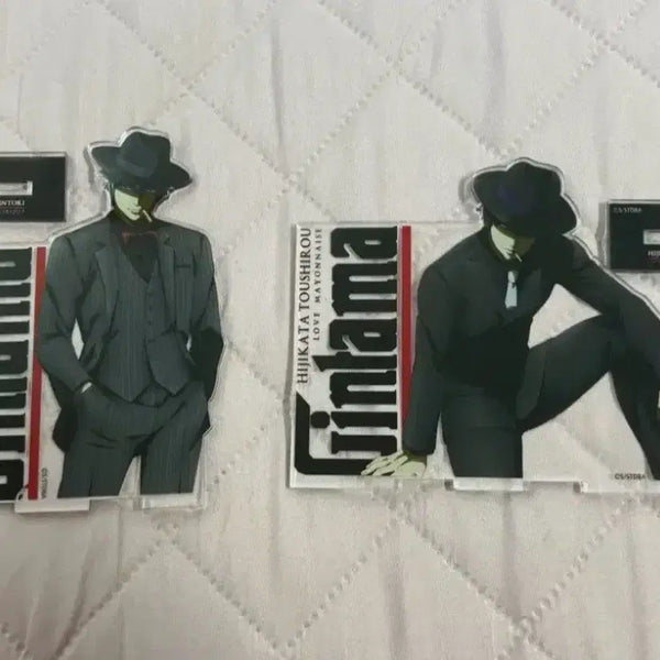 [BUNJANG] Gintama Gintoki Hijikata Mafia Acrylic Stand / 은혼 긴토키 히지카타 마피아 아크릴 스탠드