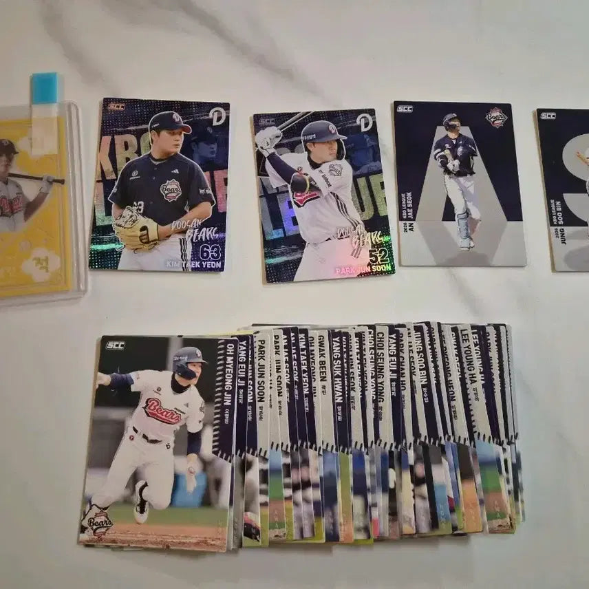 [BUNJANG] Doosan Bears Oh Myung-jin Victory Charm Card Bundle Set / kbo카드 두산 오명진 승리부적 외 일괄